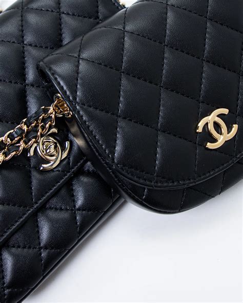 chanel side packs price|CHANEL Lambskin Quilted Side.